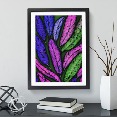 Feathers No.1 - Single Picture Frame Print