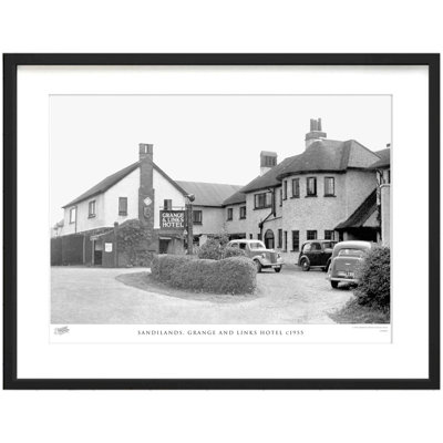 Sandilands, Grange And Links Hotel C1955 - Single Picture Frame Print