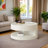 Modern Round Coffee Table with buttom Storage-1424211334-1415840333
