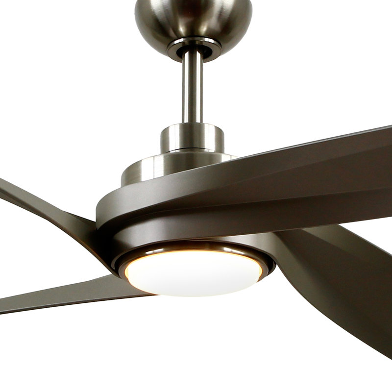 Horizon LED Ceiling Fan, Brushed Nickel, Brushed Nickel