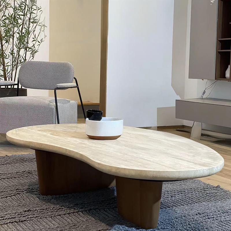 Table basse en forme de petit salon, H 13,8 po x L 47,2 po x l 33,1 po