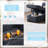 Upholstered Chenille Sofa Bed Pull Out Sleeper Sectional Couch with Reversible Storage Chaise , USB Ports, Cup Holders-2012884363