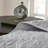 Grey King Bedspread With Reversible Pattern & Comfortable Cotton Filling Soft And Long-lasting Fill