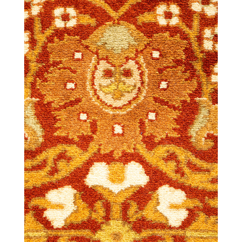 Classic One-of-a-Kind 3' 2" X 12' 4" Hand Knotted Area Rug