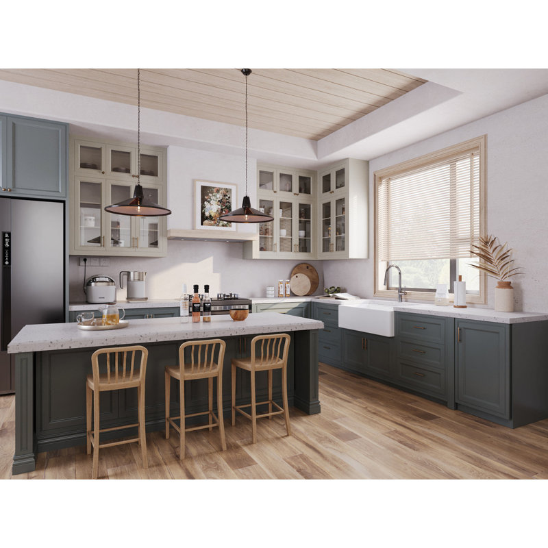 Deervalley 30" L X 20" W Single Basin Workstation Farmhouse Kitchen Sink With Sink Grid, Cutting Board And Dish-Drying Rack