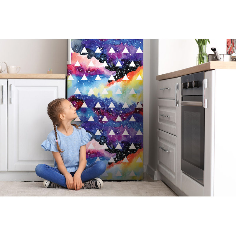 Abstract Door Decal