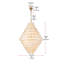 Lustre albâtre de 48 pouces Ikeny-1608237500