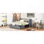 Grand lit escamotable Murphy avec port USB et grand tiroir