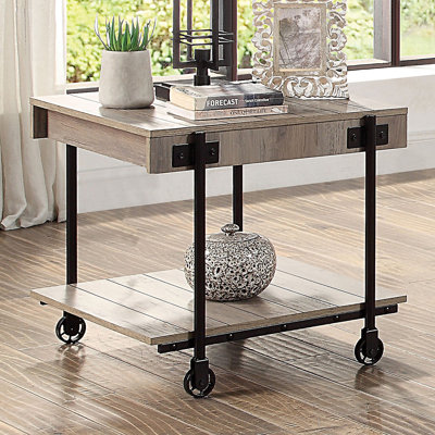 Table de bout de style industriel 1Pc