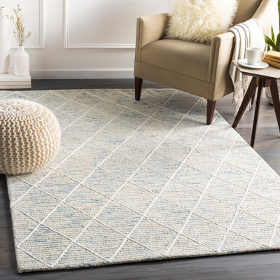 Lynden Hand Tufted Geometric Indoor Rug