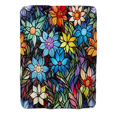Glass Petal Art - 1 Piece Premium Blanket