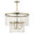 Kingsville 5 - Light Steel Dimmable Tiered Chandelier-298631126