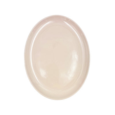 Shell Bisque Porcelain Platter