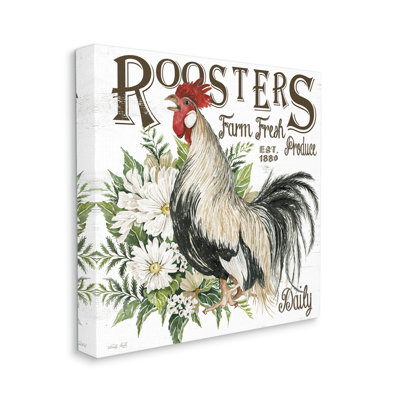 «Farm Fresh Produce Expression on Wood» par Cindy Jacobs, impression