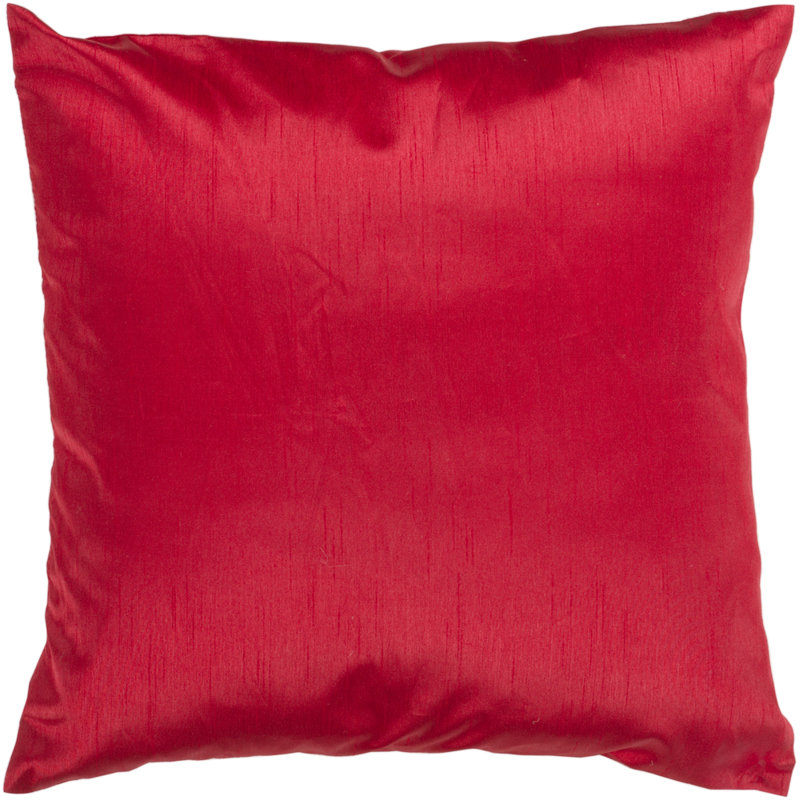 Luxurious Purple Polyester Square Pillow Cover 18"