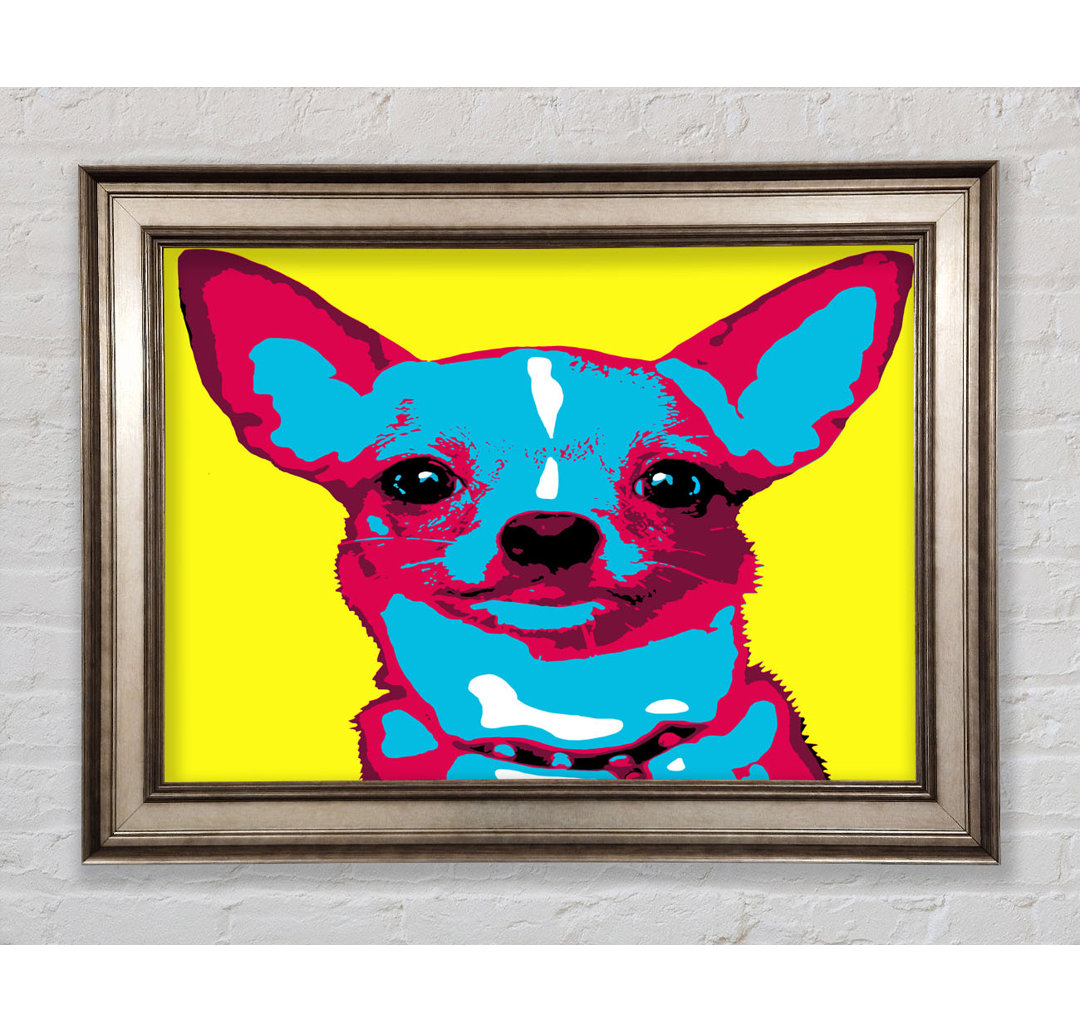 Der Pop Art Chihuahua - Druck