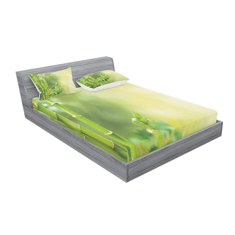 Microfiber Sheet Set, Full Sheet Set with 2 Pillowcases