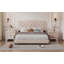 Malefatto Velvet Upholstered Bed with Tufted Headboard & Wooden Frame-117792810-122499199
