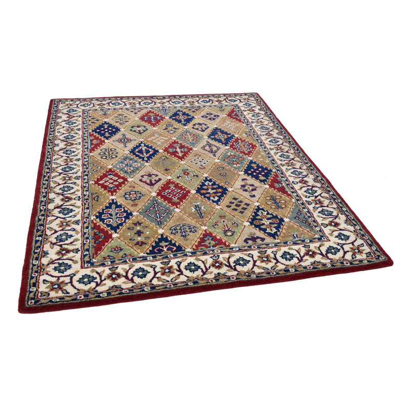 Oriental Hand Woven Area Rug, Rectangle 60 x 90cm