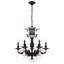 Milano 6 Light 24in x 26.5in Chandelier in Etruscan Gold with Clear Radiance Crystals-1568654558-1568654563