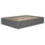 Structure de lit plateforme Maryanna avec 4 tiroirs de rangement et pied de lit relevable hydraulique, sans tête de lit-356429397