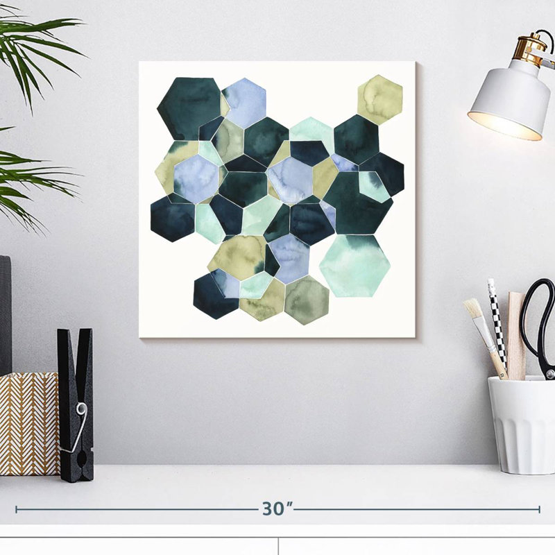Crystallize II, 16" H x 16" W