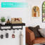 Wood Wall Organizer with Mail Storage-1500297577