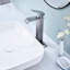 Robinet de lavabo de salle de bain à poignée simple avec bonde escamotable Waterfall-115827305