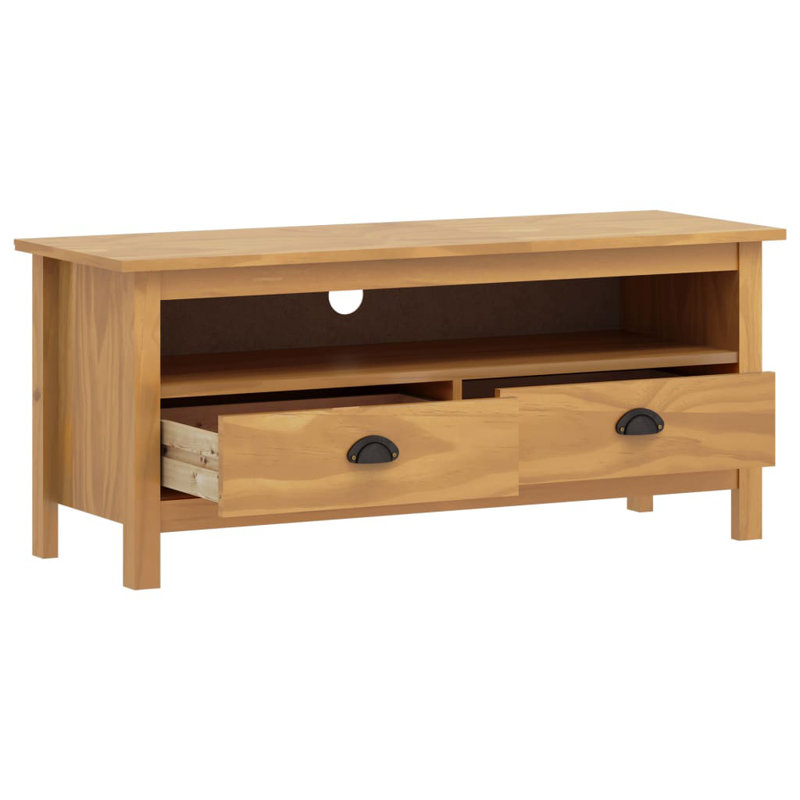 Mickle TV Stand for TVs up to 43", Brown
