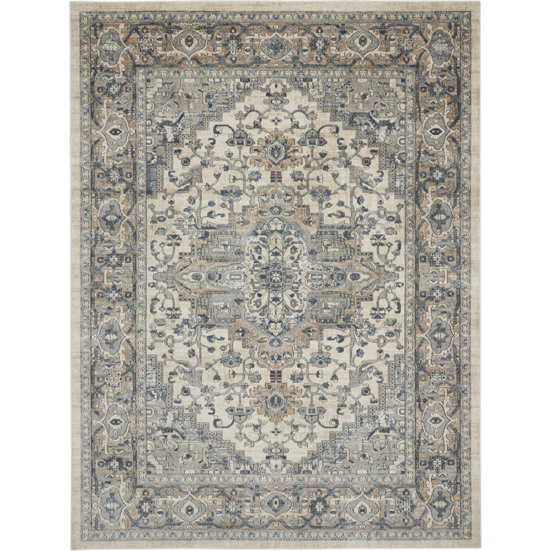 Oriental Power-loomed 201cm X 290cm Area Rug
