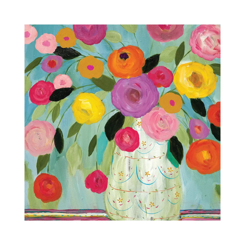 Fiesta 1 Piece Wrapped Canvas Painting, 30.48 cm H x 30.48 cm W