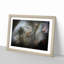 Colourful Elephant in Abstract - Picture Frame Graphic Art Print on MDF-55686106-55686101