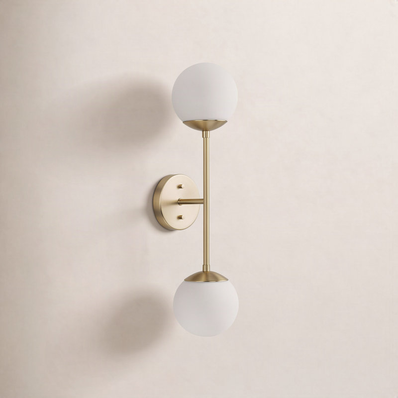 Bridgit Wall Sconce, Brushed Gold
