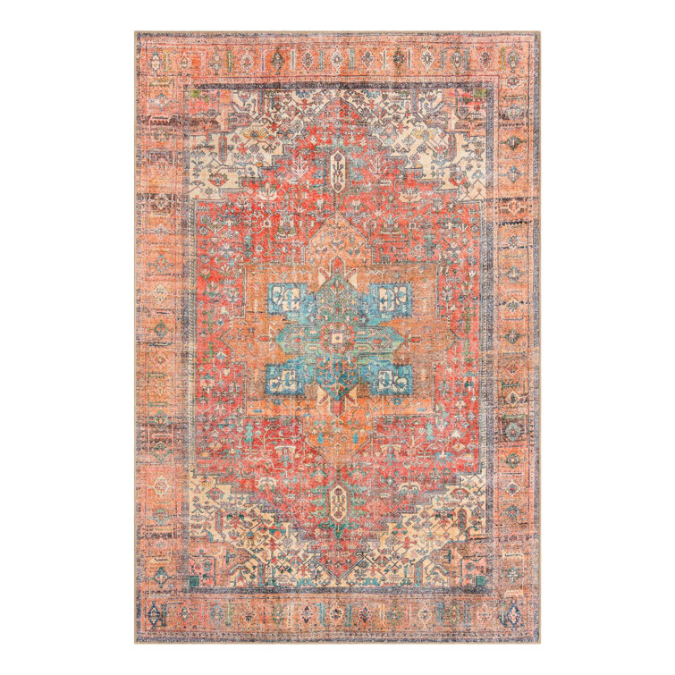Chenille Geometric Indoor Rug
