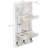 Wall Mounted Tiered Bathroom Towel Rack