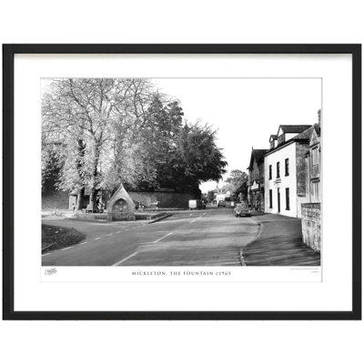 Mickleton, The Fountain C1965 by Francis Frith - Single Picture Frame Print