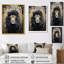 «Majestic Lion Retro Collage», art mural lion-480745126-480745121