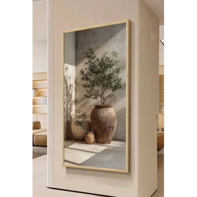Stunning Decorative Framed MDF Painting, 27.6 x 13.0 inches | 100% Solid Wood Frame (Thickness: 0.8 inches) | Vibrant Digital Print, Perfect for Home Decor, Living Room & Office | Elegant Wall Art Addition
