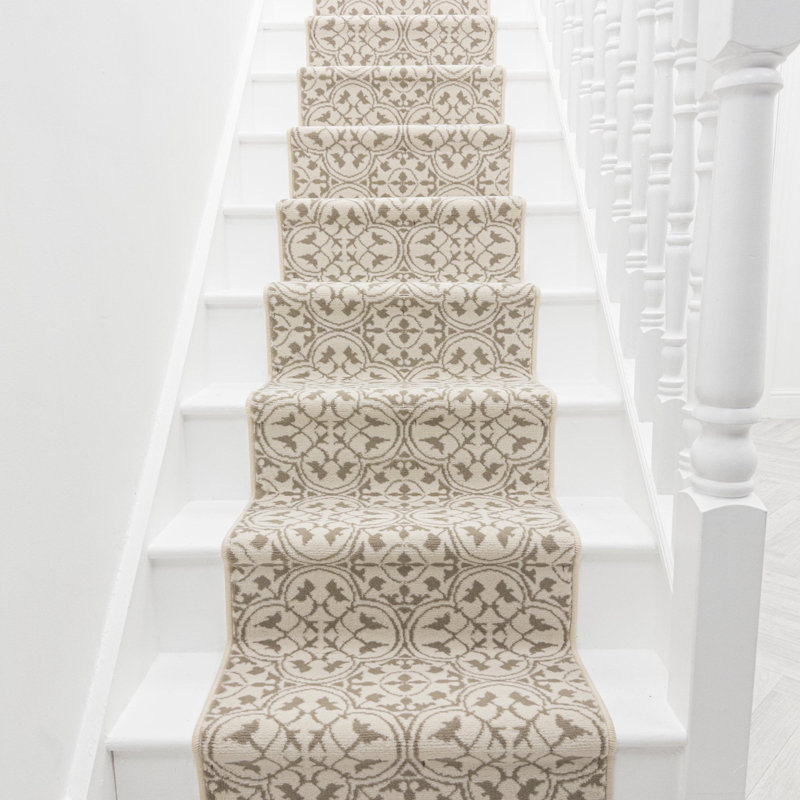 Stair Runner Geometric Shapes Area Rug, Stair Runner 60 x 480 cm