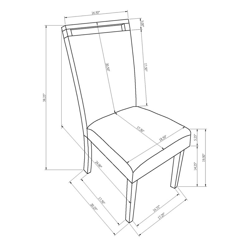 Table de salle à manger 7PCS avec 6 chaises rembourrées, 7 pièces : table, 6 chaises