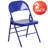 Oliverson Double Braced Metal Folding Chair-2062913005