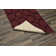 Togut Geometric Tufted Chili Red Area Rug