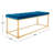 Hayse Velvet Upholstered Bench-205190996
