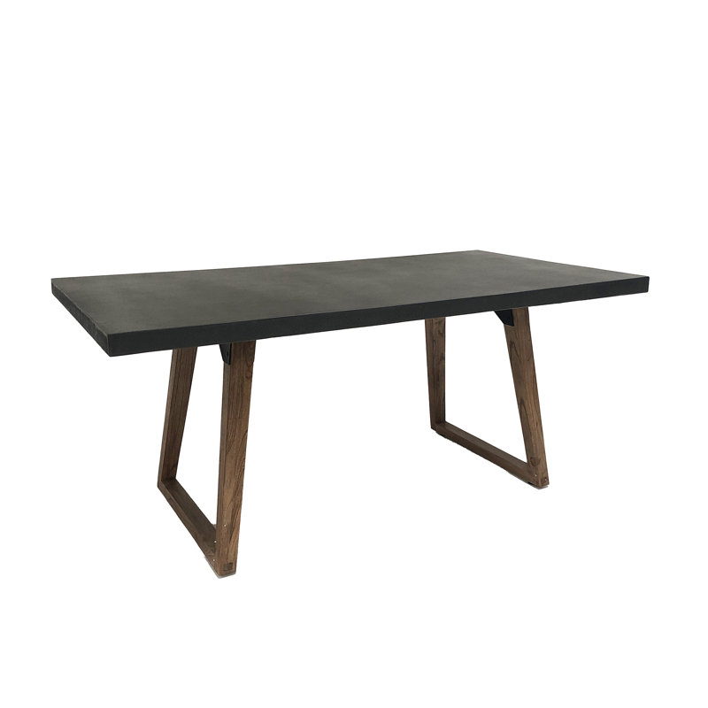 Minerville Solid Wood Base Dining Table