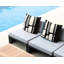 Jeté carré / extérieur en polyester Chamu-83845064-83845067