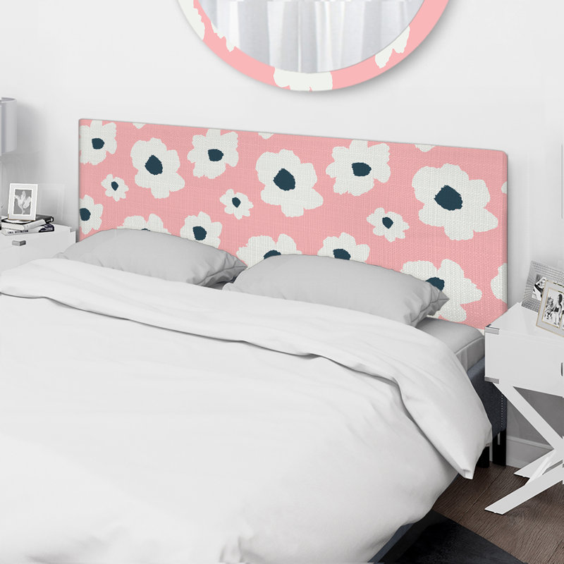 Ichael Upholstered Panel Headboard, Queen