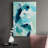 " Teal Composition I " Painting Print-719071089