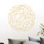 Décoration murale surdimensionnée de 39 po en métal surdimensionné à la main à motif de paysage abstrait et naturel de 39 po Alfonzo