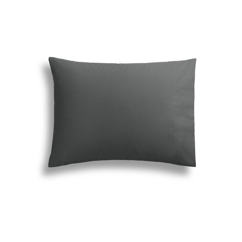 Percale Sheet Set, Full, Charcoal
