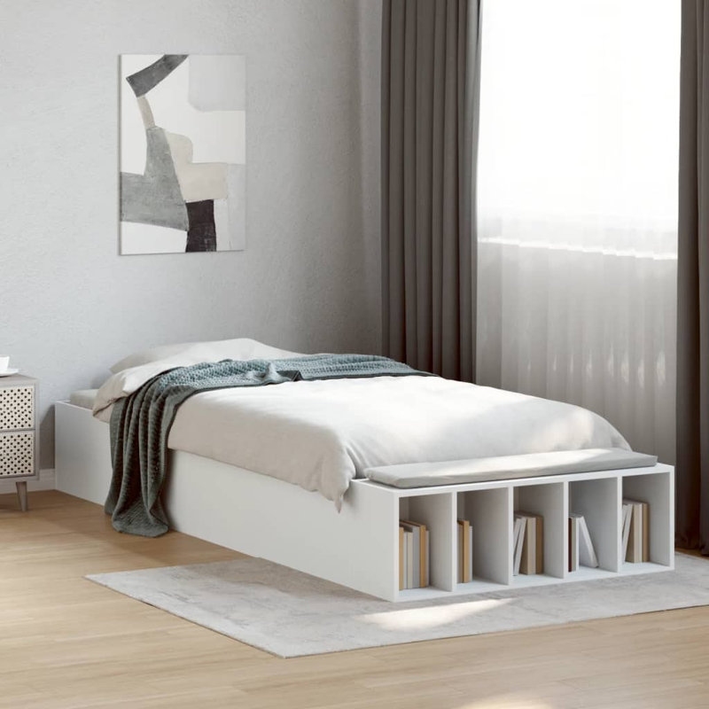 Miggie Bed, White, Kingsize (5')